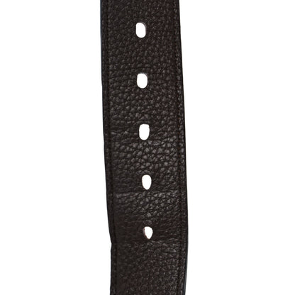 Hermes Box Togo Hapi Belt 105 Rouge H Black 4 of 5