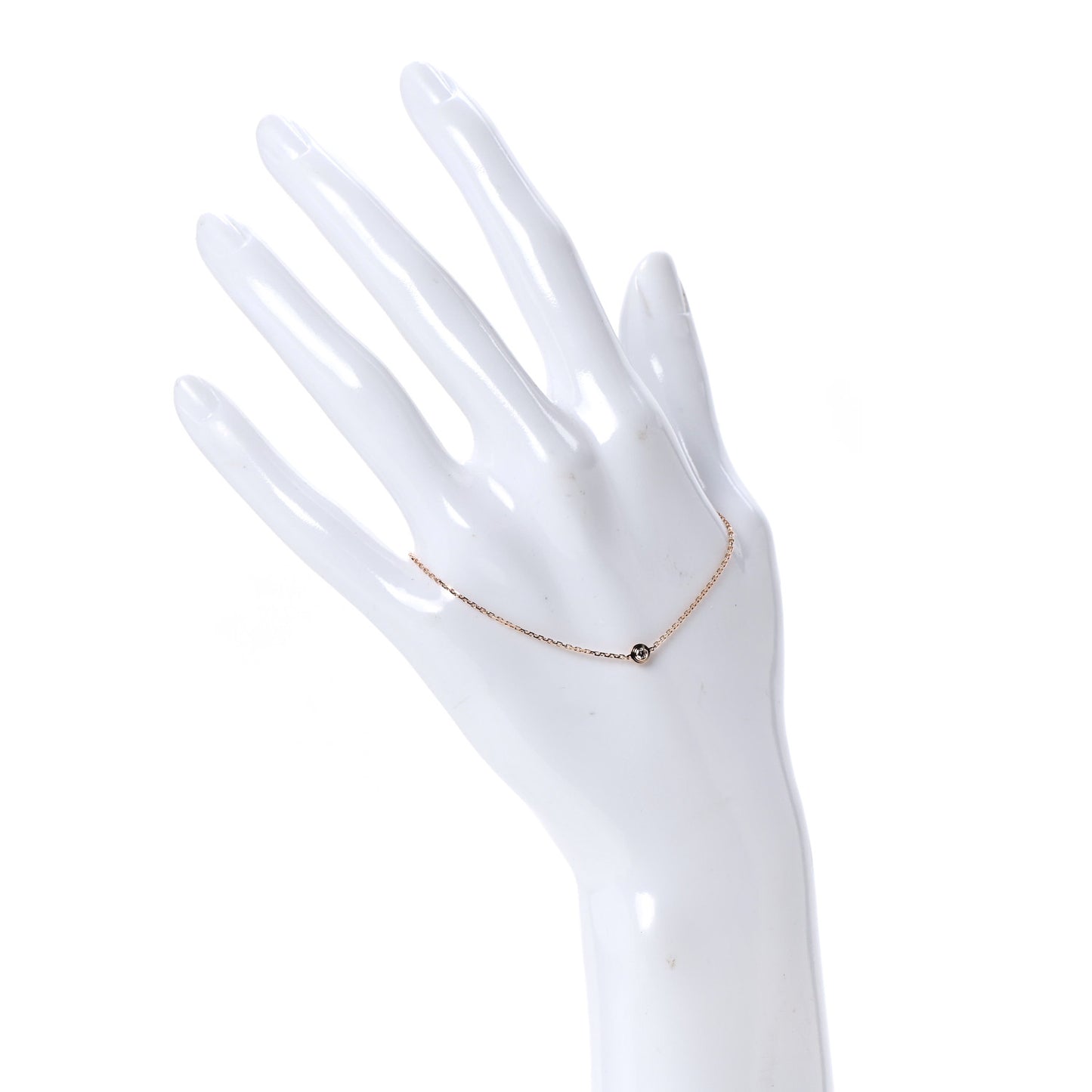 18K Pink Gold Diamond XS D'Amour Bracelet