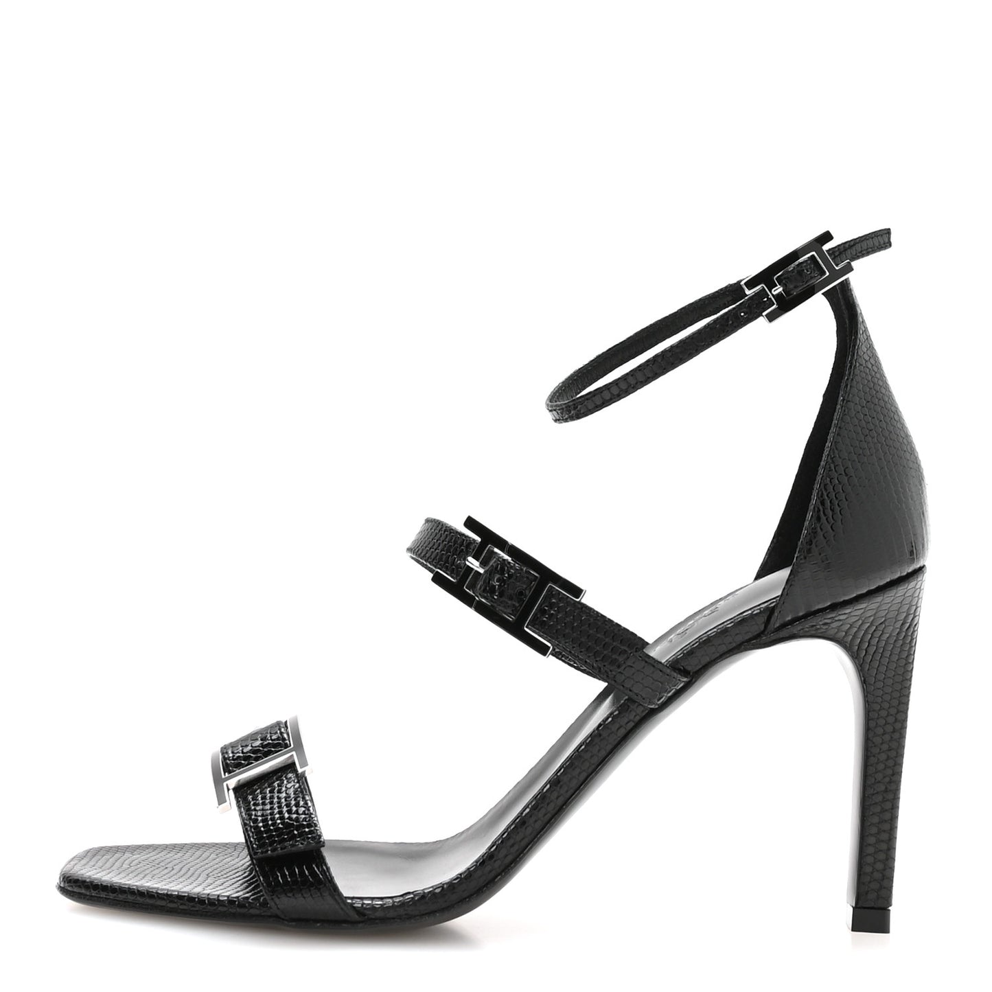 Lizard Premiere 90 Sandals 39 Black