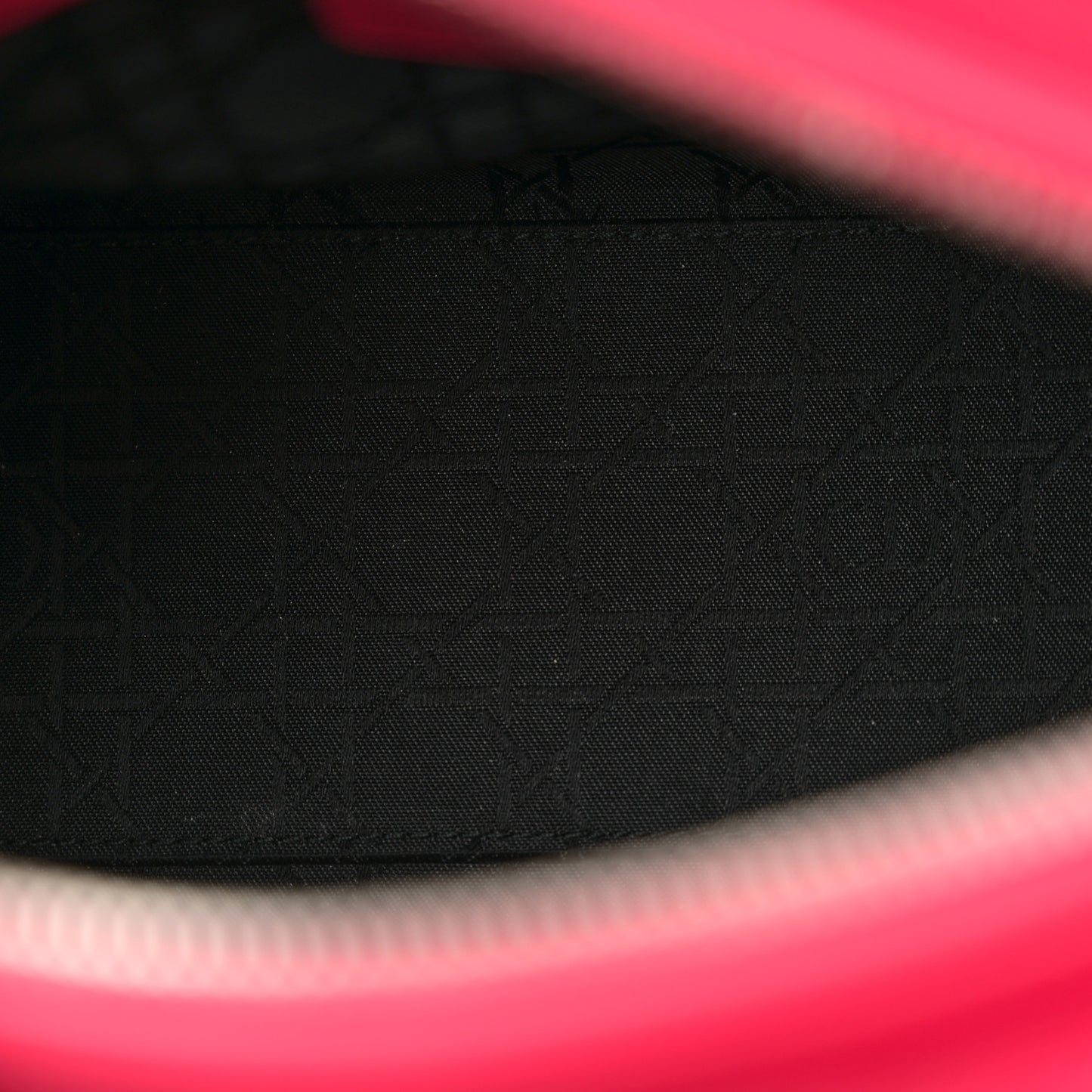 Lambskin Cannage Medium Lady Dior Pink
