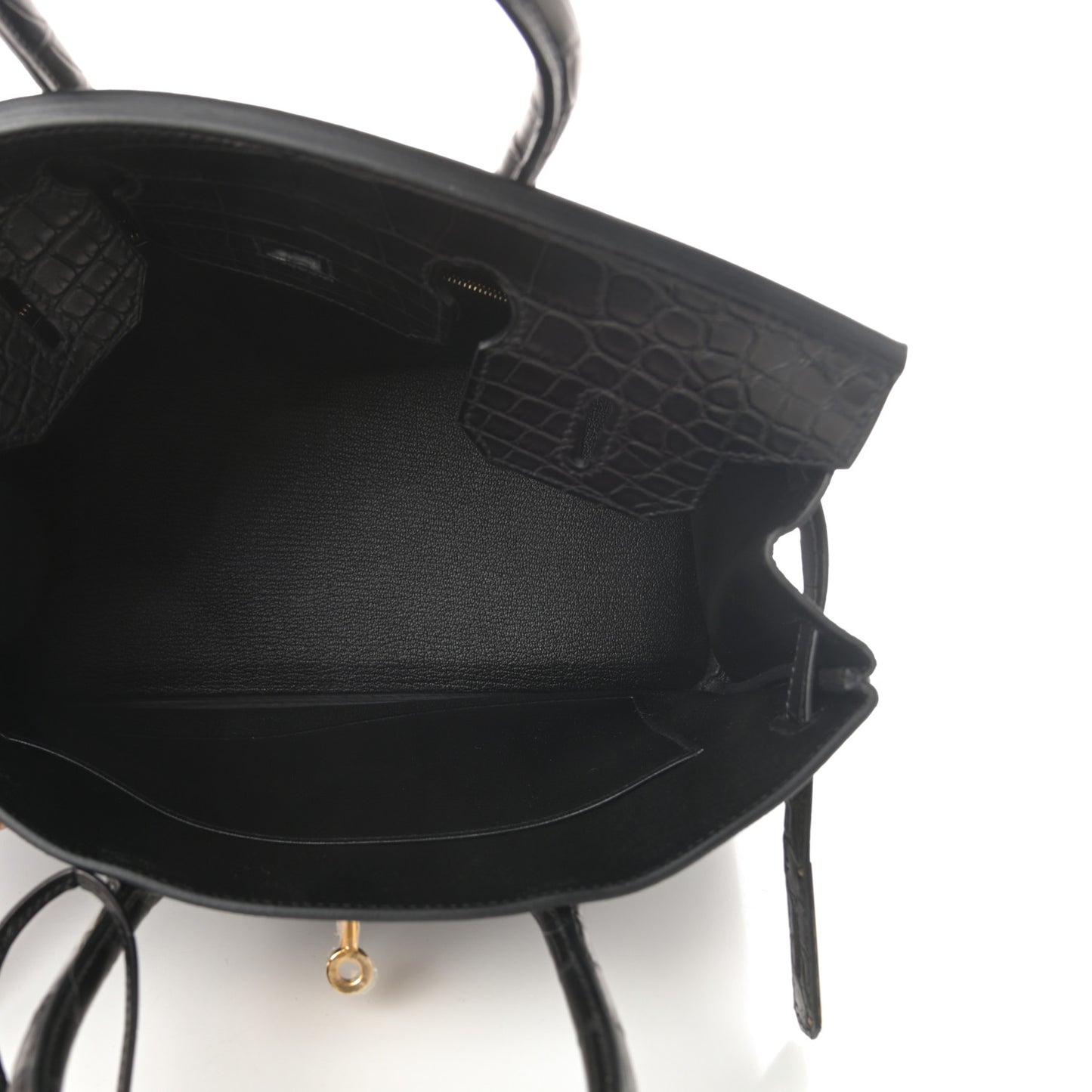 Togo Matte Alligator Birkin Touch 30 Black