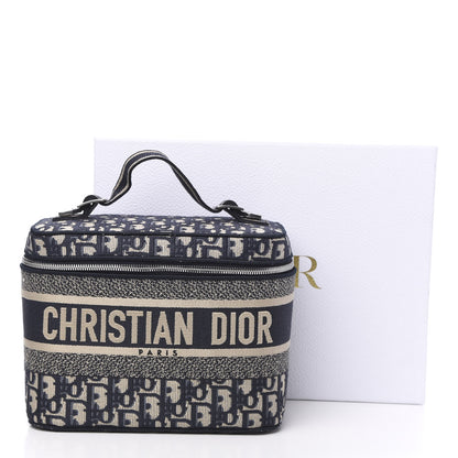 Christian Dior Oblique Diortravel Vanity Case Blue 10 of 10