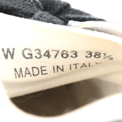 Chanel Lycra CC Sneakers 38.5 Black White 8 of 9
