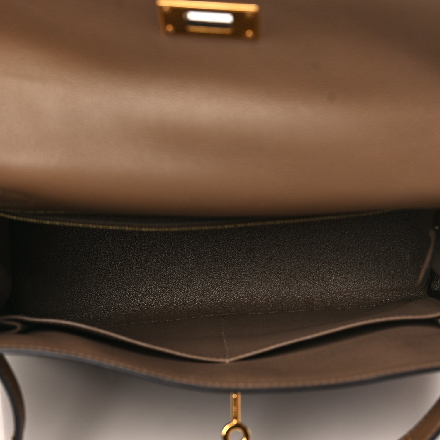 Hermes Evercolor Kelly Retourne 28 Beige De Weimar 4 of 9