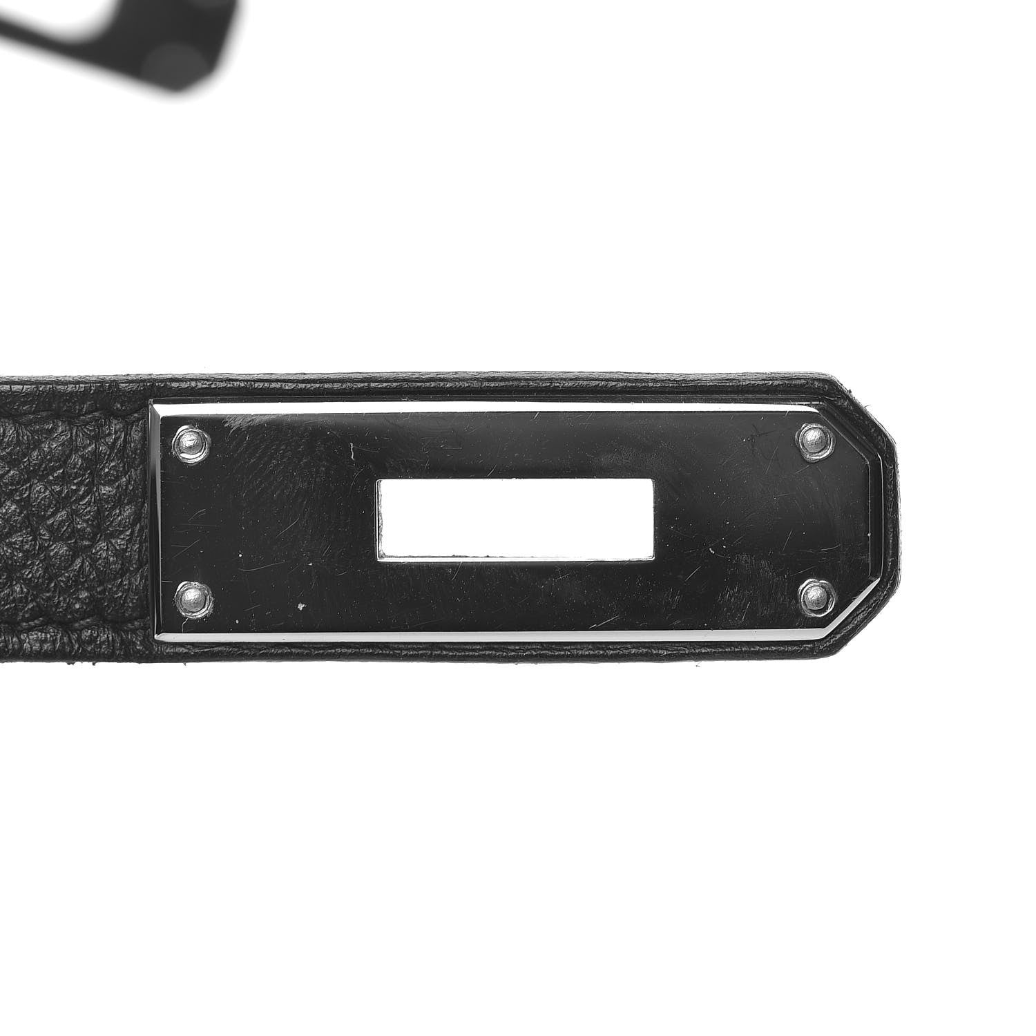 Hermes Taurillon Clemence Kelly Retourne 28 Black 13 of 45