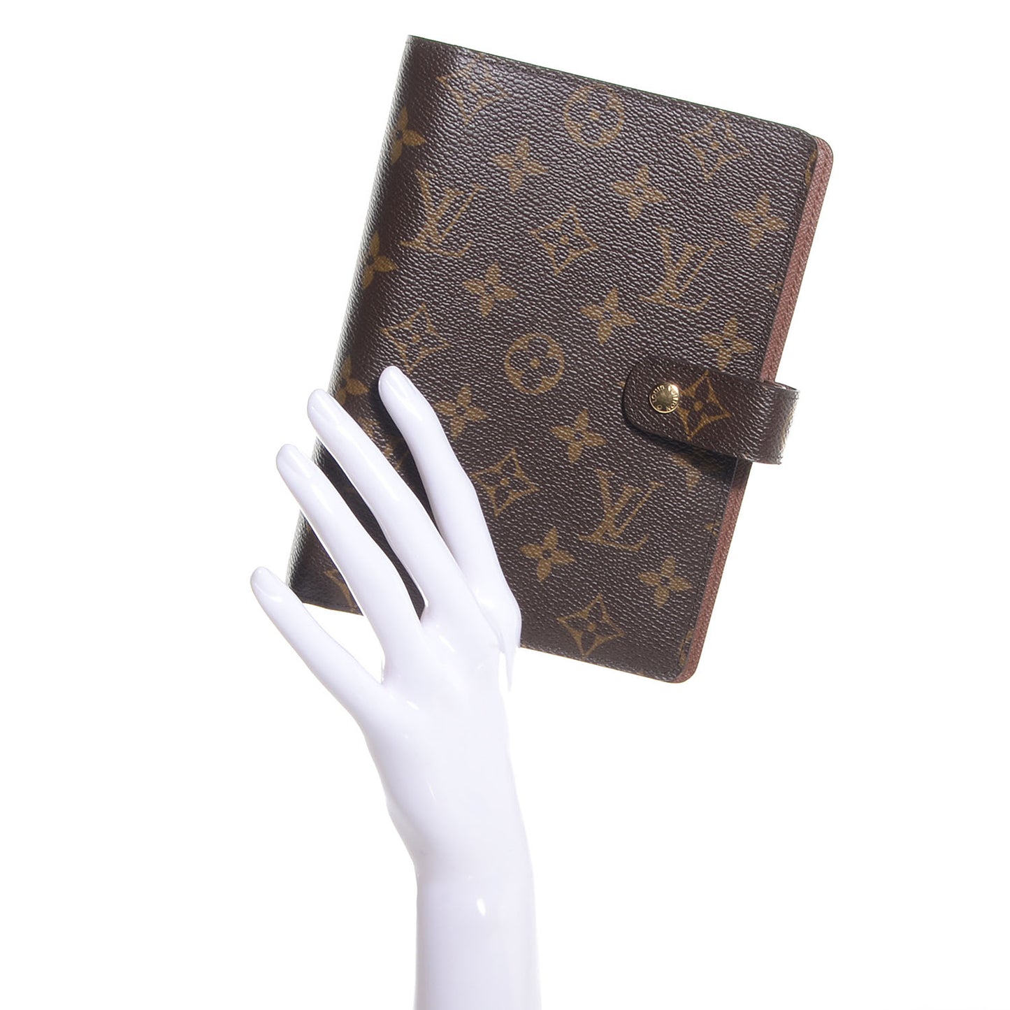 Monogram Medium Ring Agenda Cover