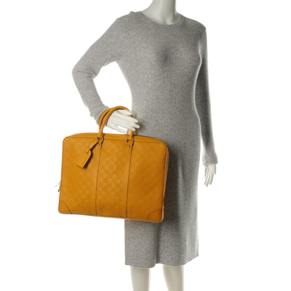Louis Vuitton Damier Infini Porte-Documents Voyage Solar 2 of 7