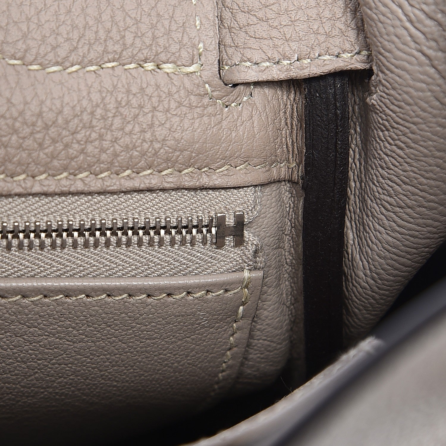 Hermes Togo Kelly Retourne 32 Gris Tourterelle 17 of 34