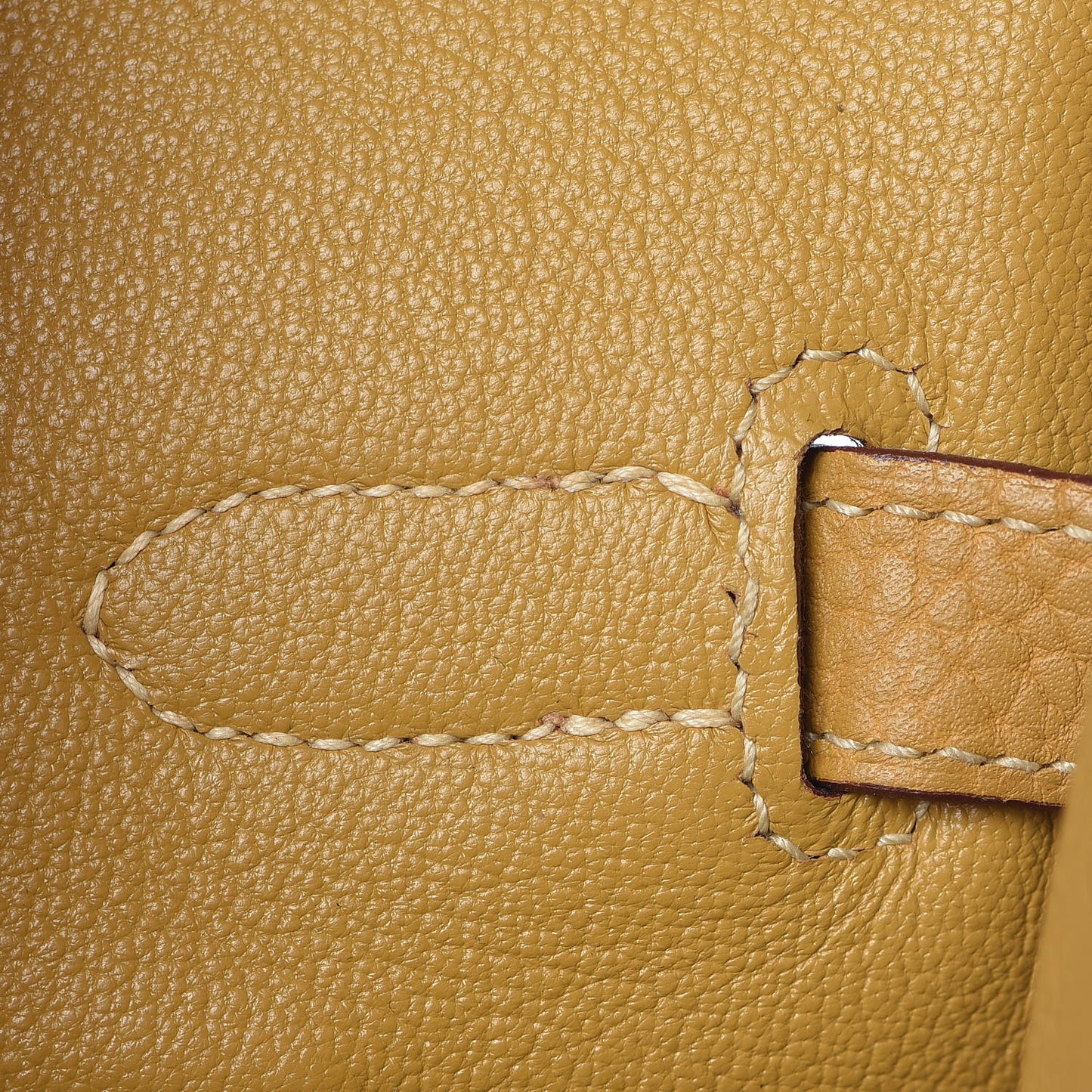 Taurillon Clemence Birkin 35 Curry