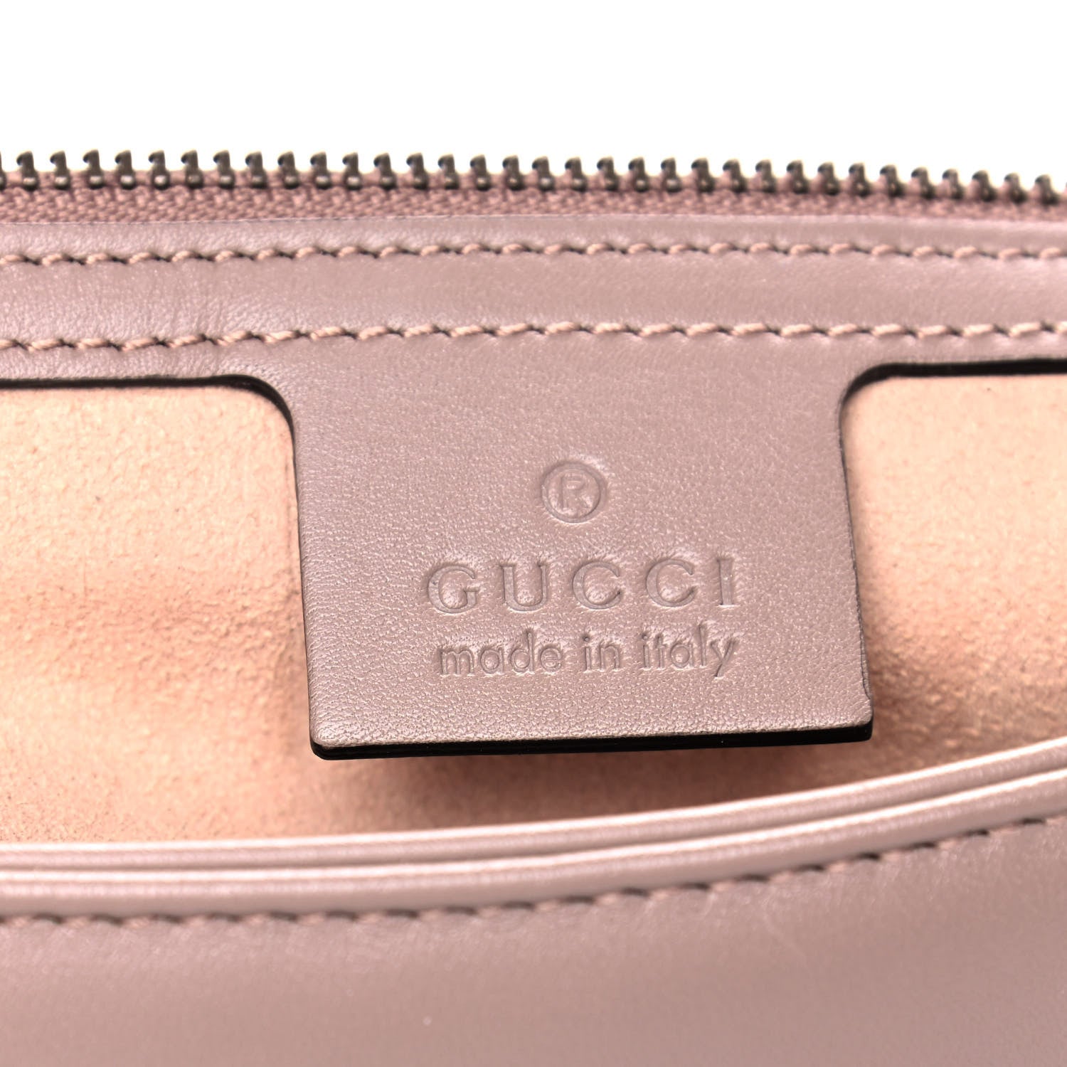 Gucci Calfskin Matelasse Medium GG Marmont Shoulder Bag Porcelain Rose 6 of 11
