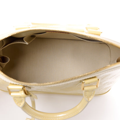 Louis Vuitton Vernis Alma PM Blanc Corail 5 of 12