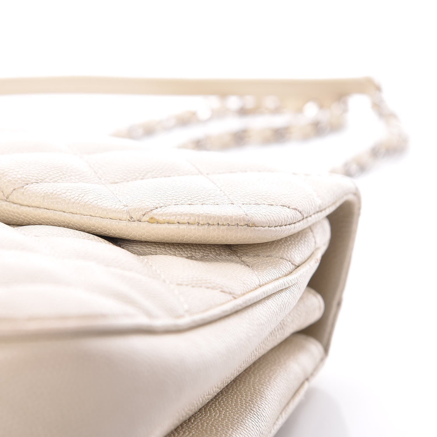 Chanel Caviar Quilted Medium Urban Companion Flap White 11 of 12