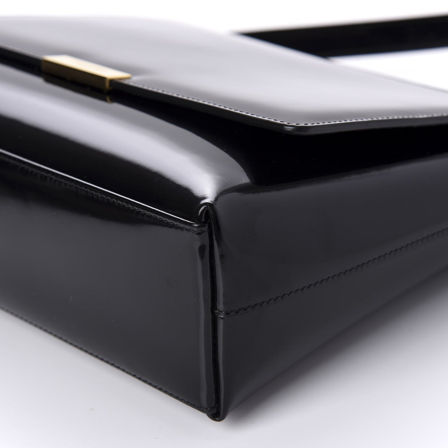 Patent Le 90 Shoulder Bag Black
