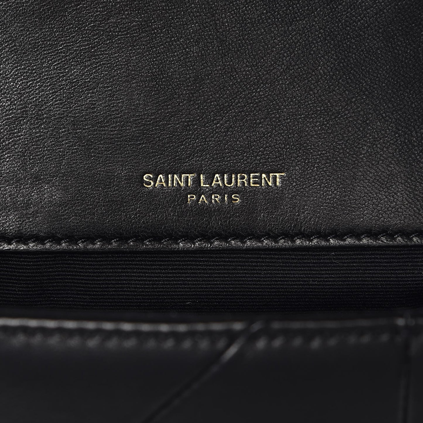 Lambskin Patchwork Monogram Small Jamie Black
