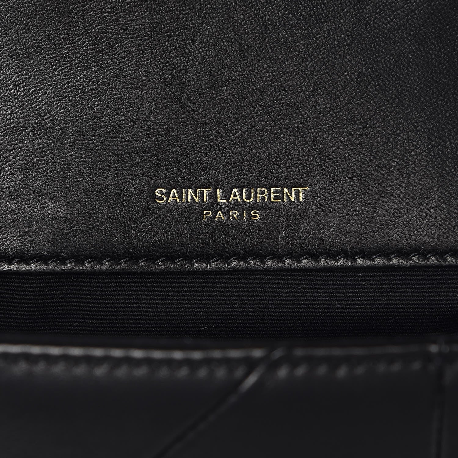 Saint Laurent Lambskin Patchwork Monogram Small Jamie Black 7 of 10