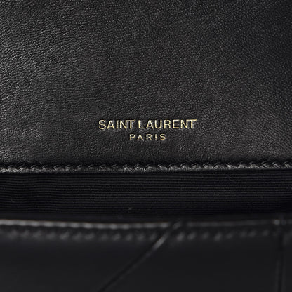 Saint Laurent Lambskin Patchwork Monogram Small Jamie Black 7 of 10