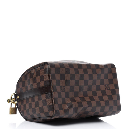 Louis Vuitton Damier Ebene Speedy Bandouliere 25 4 of 19