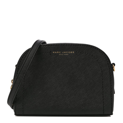 Marc Jacobs Saffiano Playback Boxed Dome Crossbody Black 1 of 11