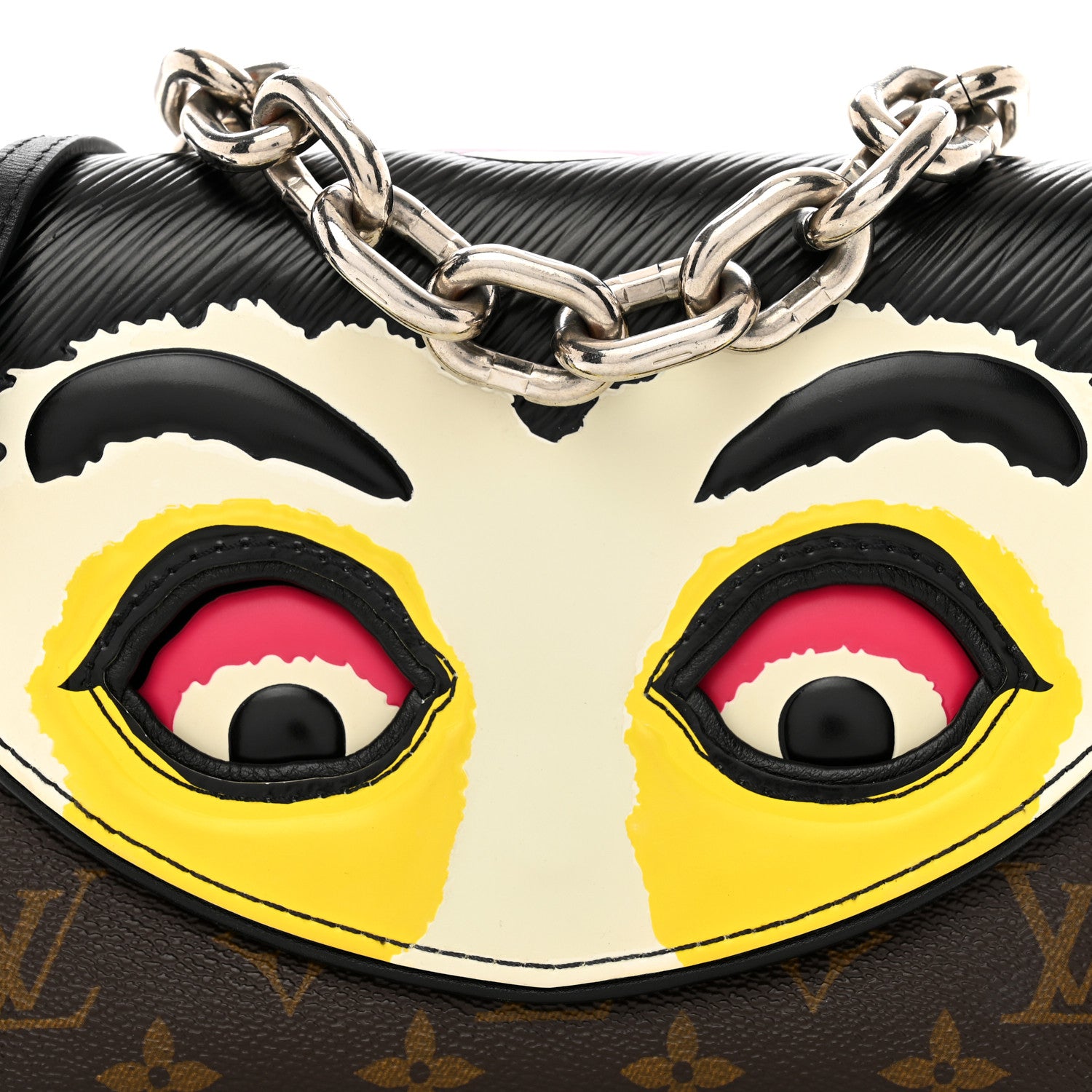 Louis Vuitton Monogram Kabuki Pochette Black 5 of 11