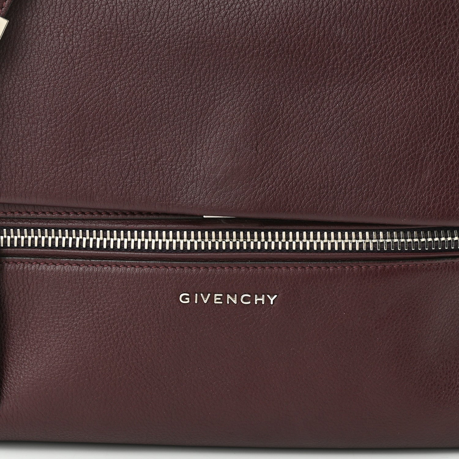 Givenchy Calfskin Small Pandora Pure Flap Bag Aubergine 8 of 10