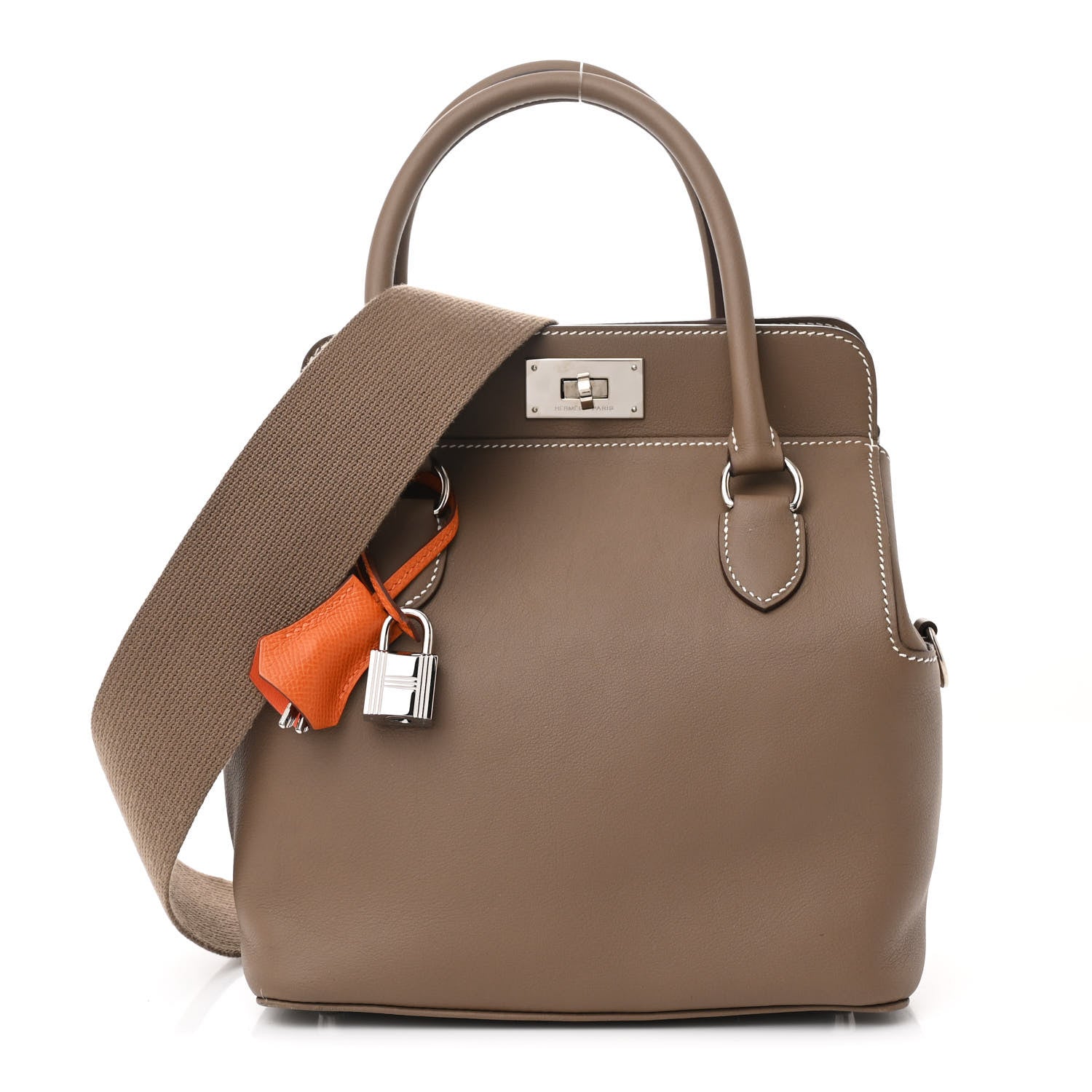 Hermes Swift Toolbox 20 Etoupe 1 of 11