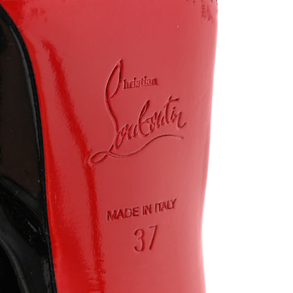 Christian Louboutin Patent Bianca 140 Pumps 37 Black 11 of 15