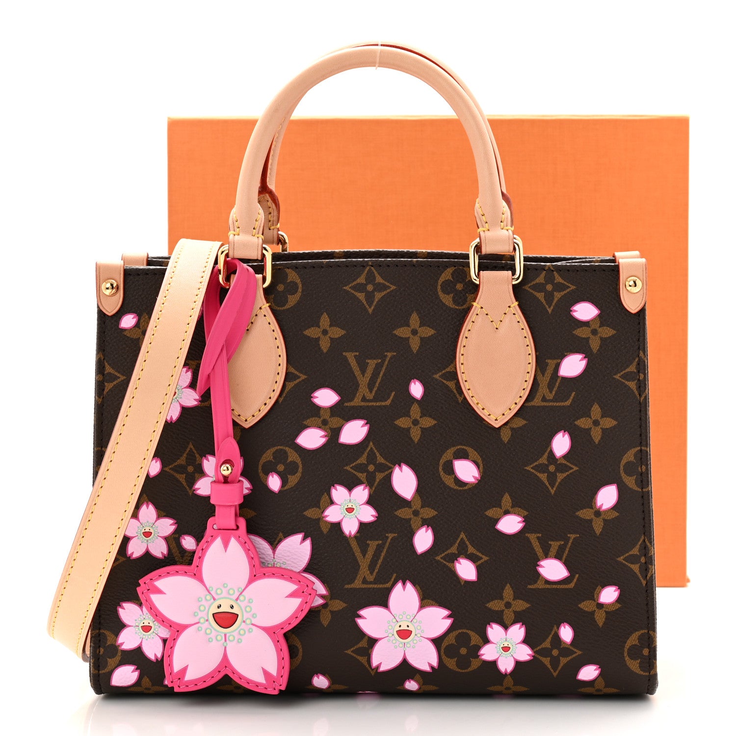 Louis Vuitton LV X TM Monogram Cherry Blossom Onthego PM Sakura
