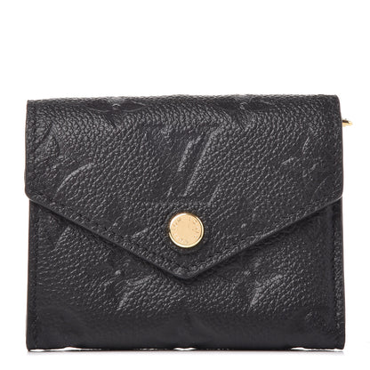 Louis Vuitton Empreinte Zoe Wallet Black 1 of 7