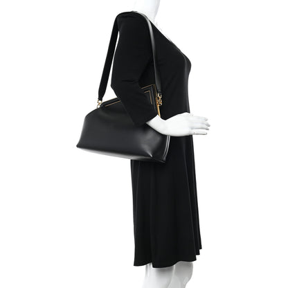 Fendi Shiny Nappa Medium Fendi First Black 2 of 10