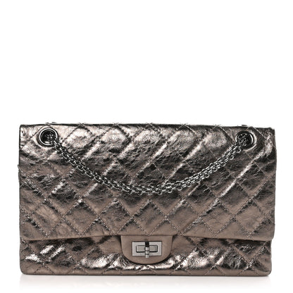 Chanel Metallic Aged Calfskin Quilted 2.55 Reissue 226 Flap Dark Gold 1 of 10