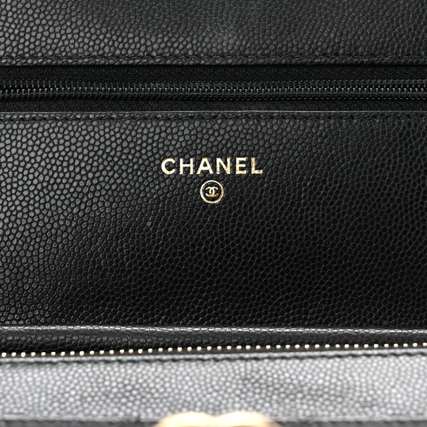 Chanel Caviar Quilted Golden Class Wallet On Chain WOC Black 6 of 13