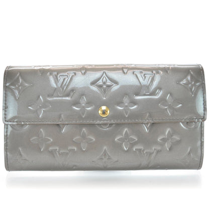 Louis Vuitton Vernis Porte Tresor International Wallet Gris 1 of 8
