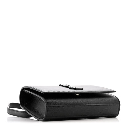 Saint Laurent Grain De Poudre Monogram Kate Belt Bag Black 4 of 11