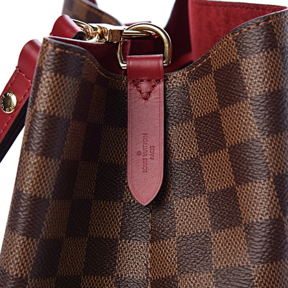 Louis Vuitton Damier Ebene Neonoe MM Cherry Berry 6 of 10