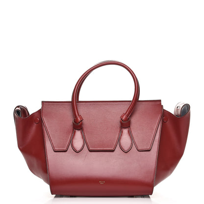 Celine Palmelato Calfskin Mini Tie Knot Tote Red 1 of 7