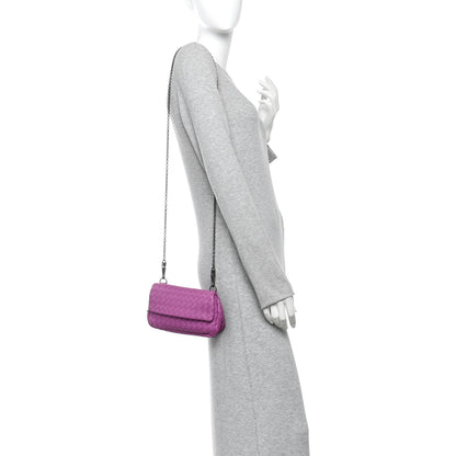Bottega Veneta Nappa Intrecciato Small Chain Crossbody Corot 2 of 10