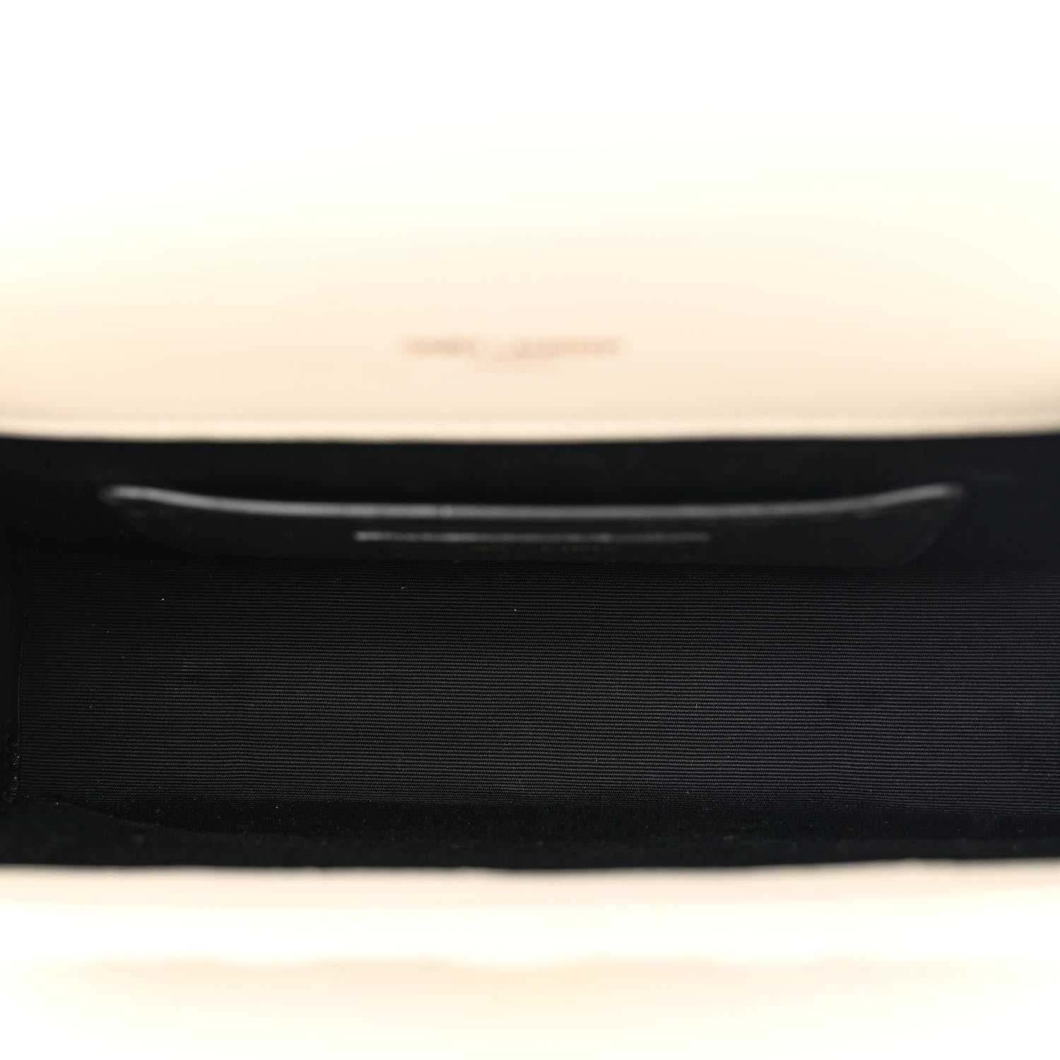 Saint Laurent Nappa Mixed Matelasse Triquilt Small Monogram Satchel Vintage White 5 of 10