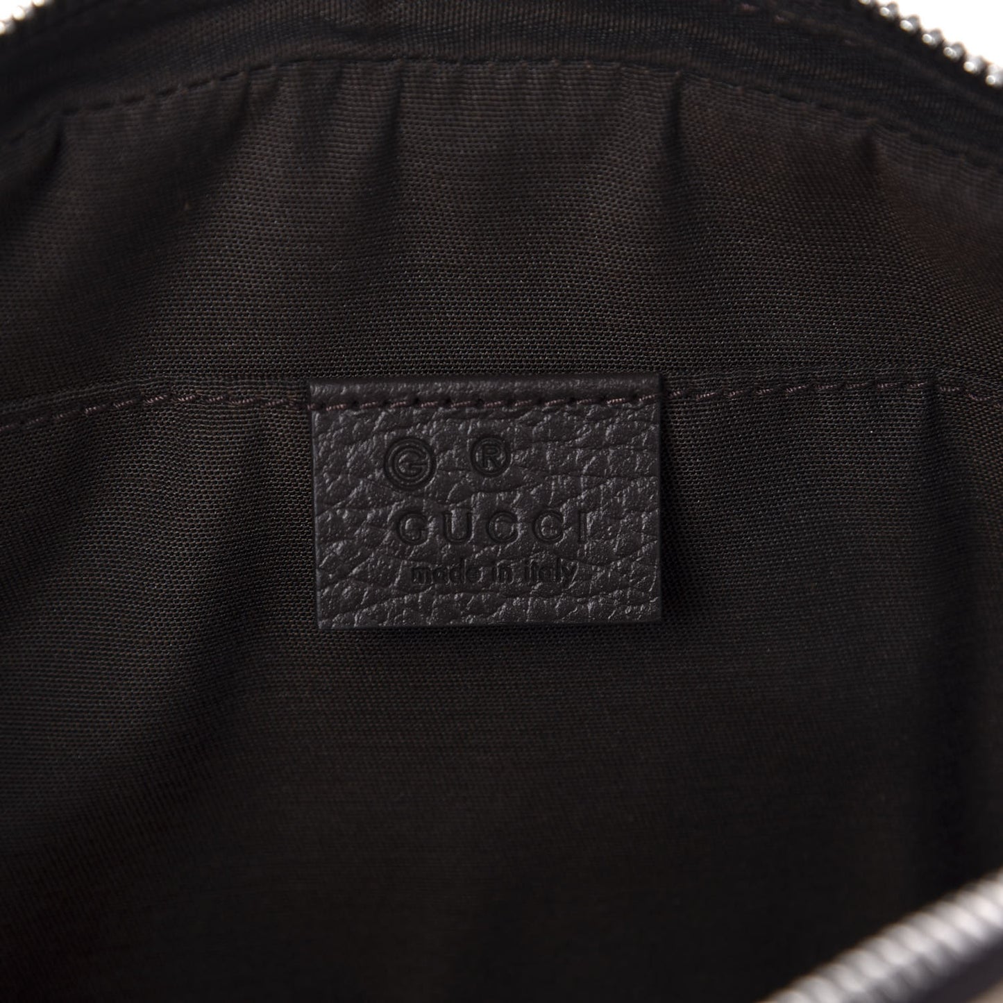 Monogram Belt Bag Dark Brown