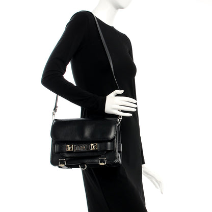 Proenza Schouler Calfskin PS11 Classic Shoulder Bag Black 2 of 11