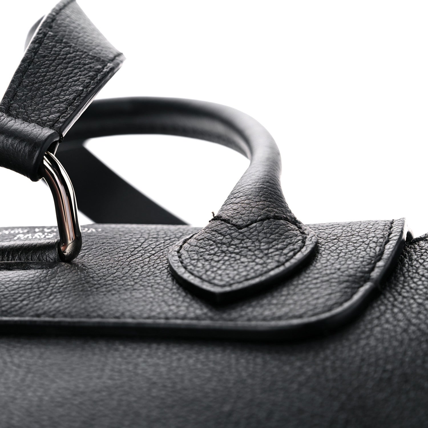 Louis Vuitton Calfskin Lockme Backpack Black 14 of 16