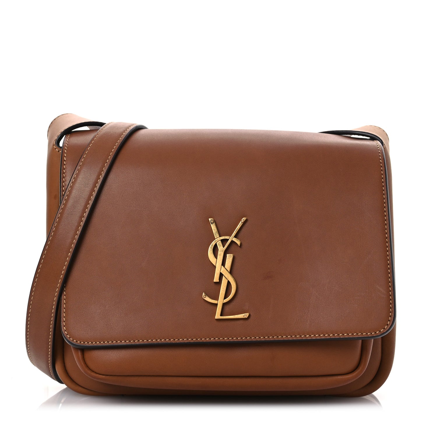 Vegetable Tanned Besace Niki Satchel Brick