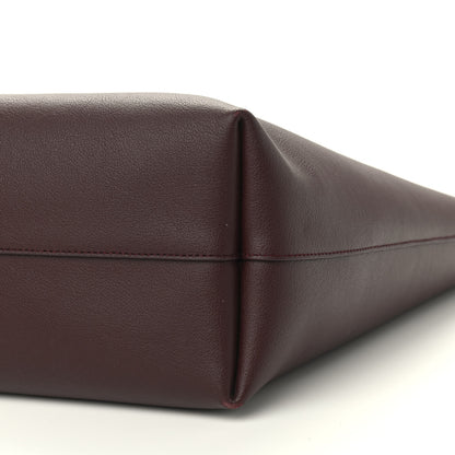 Saint Laurent Calfskin Large Shopping Tote Bordeaux 10 of 10