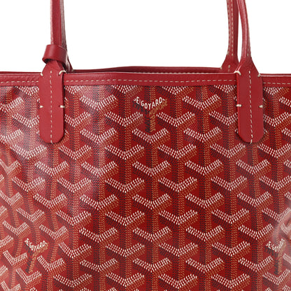 Goyard Goyardine Reversible Mini Anjou Red 13 of 19