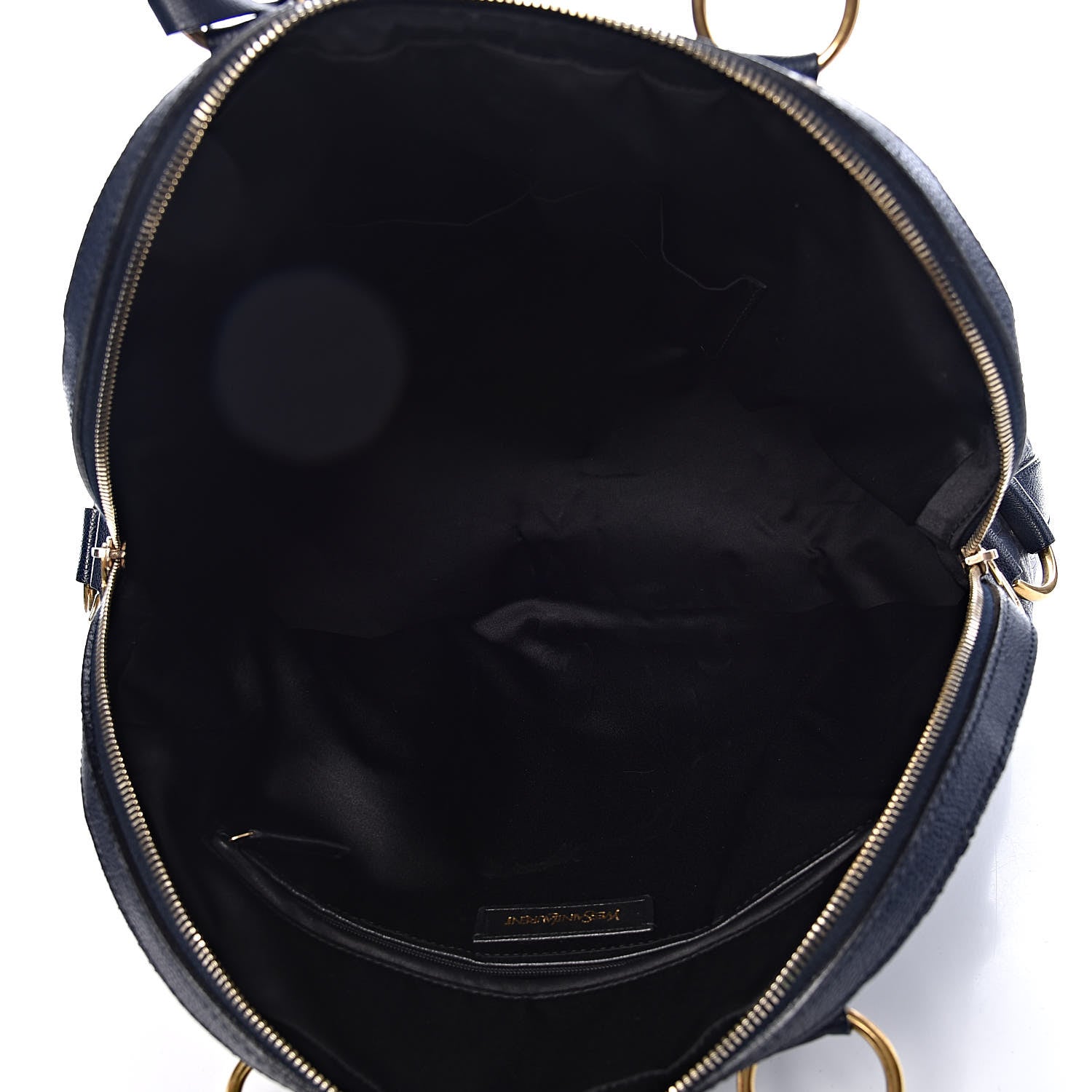 Saint Laurent Calfskin Oversized Muse Navy Blue 5 of 11