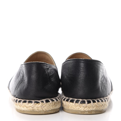 Chanel Lambskin CC Espadrilles 39 Black 5 of 9