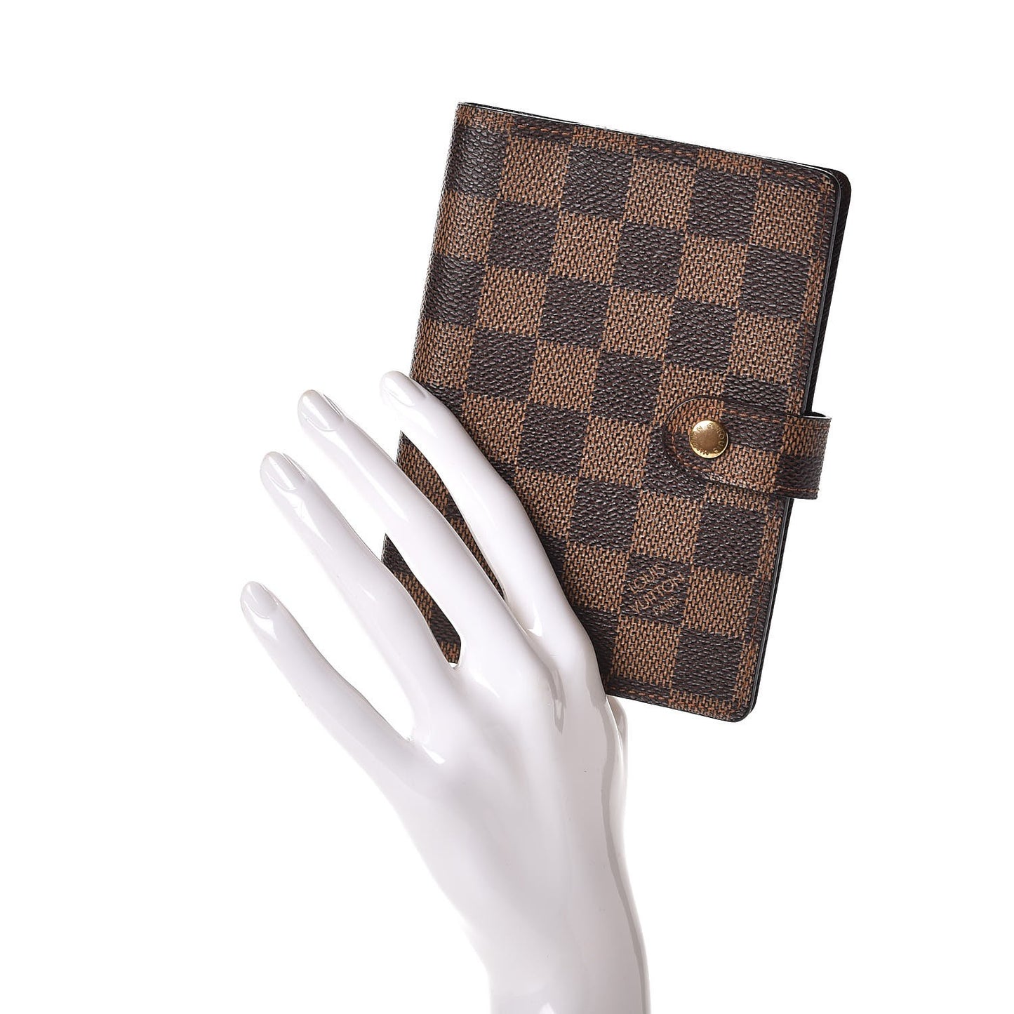 Damier Ebene Small Ring Agenda Cover