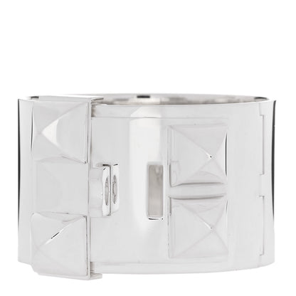 Hermes Sterling Silver Collier De Chien Bracelet XL 2 of 4