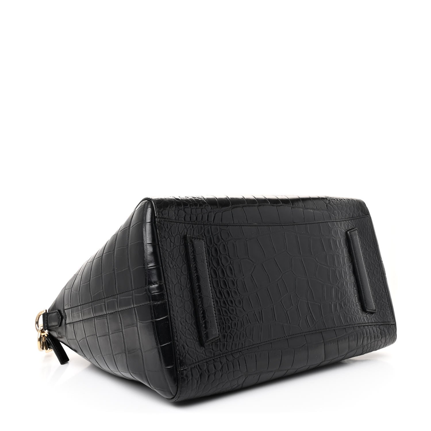 Givenchy Calfskin Crocodile Embossed Large Antigona Black 4 of 15