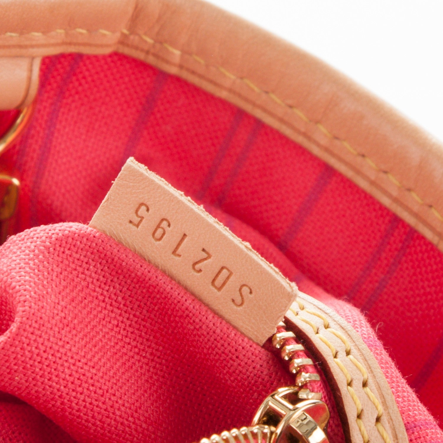 Louis Vuitton Damier Azur Delightful MM Pink 8 of 10