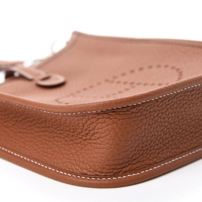 Hermes Taurillon Clemence Amazone Evelyne TPM Gold 6 of 11